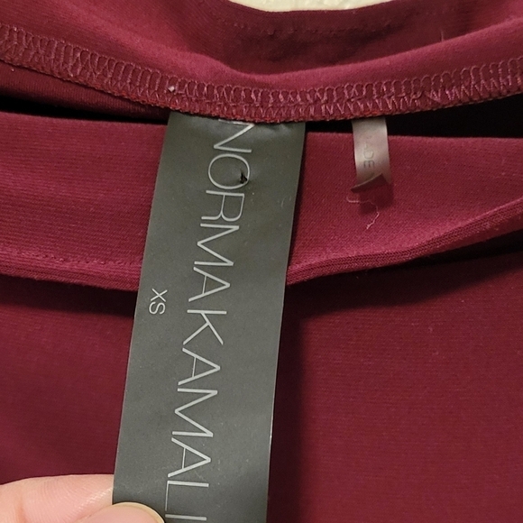 Norma Kamali Women's Spliced All in One Dress Stretch Jersey Knit Convertible XS - Picture 7 of 9